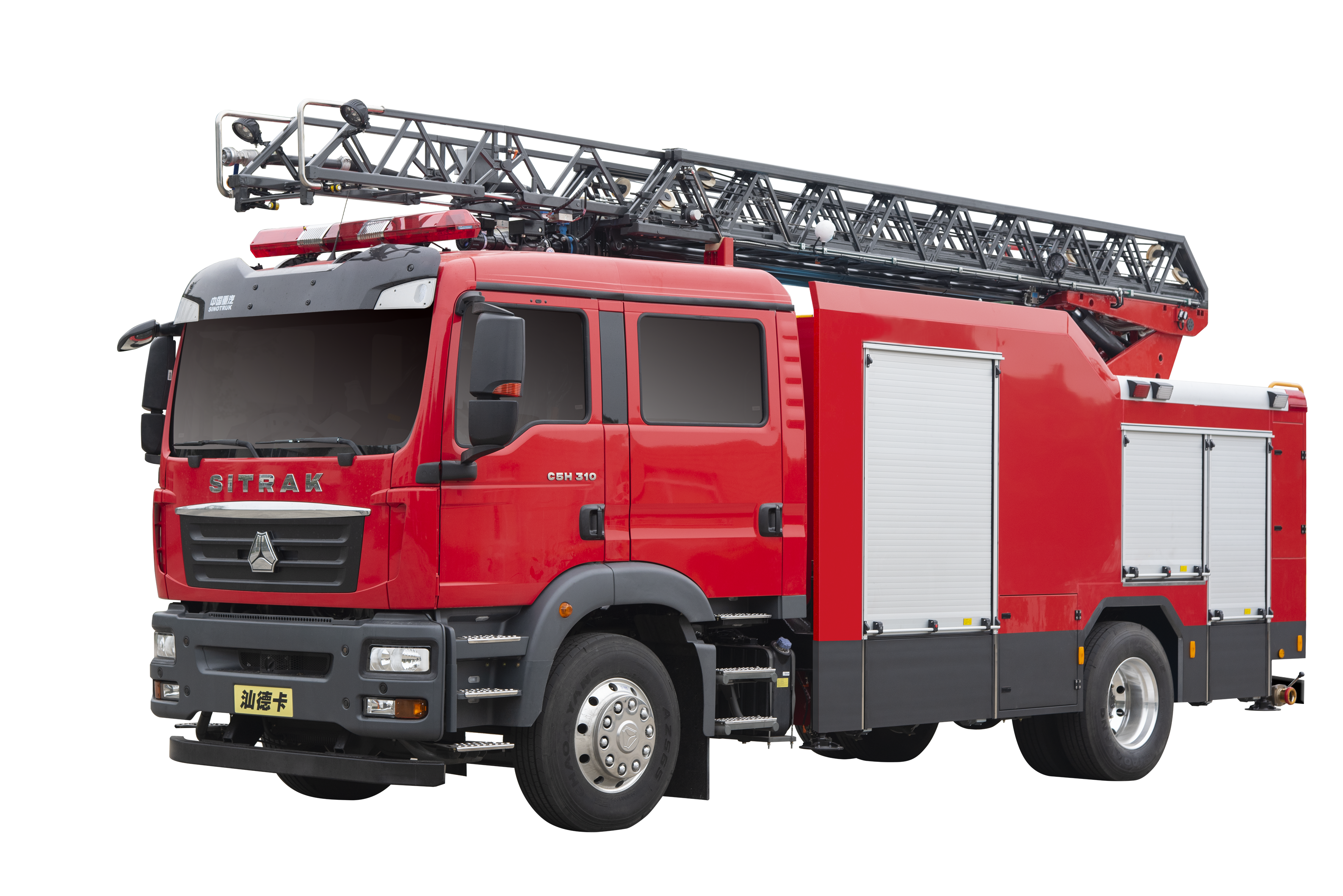 汕德卡18米云梯消防车