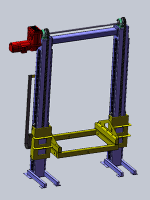龙门型提升机——双立柱式