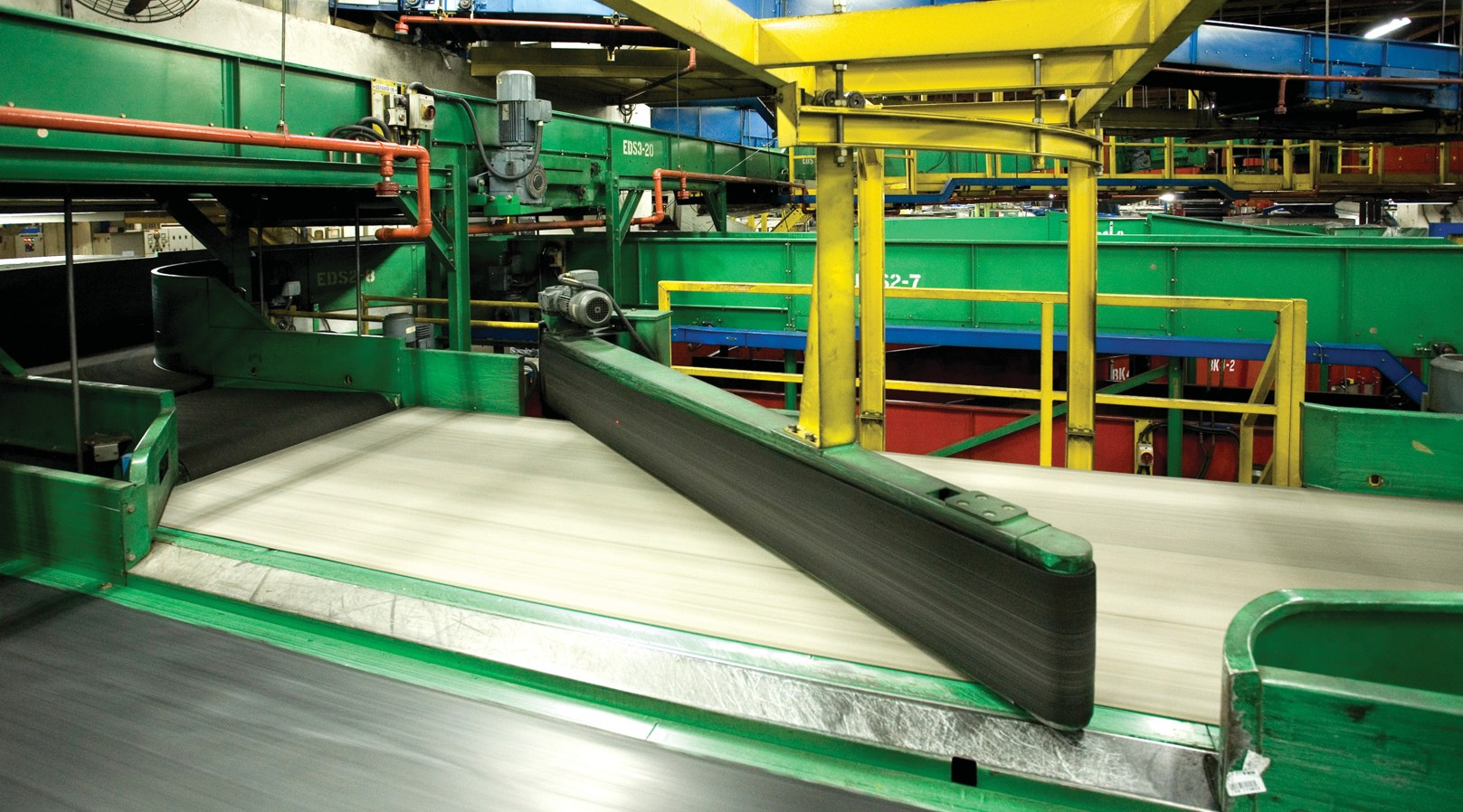 单臂水平分流器